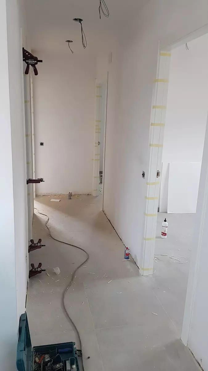 colocacion de puertas blancas Cambiar puertas Bilbao